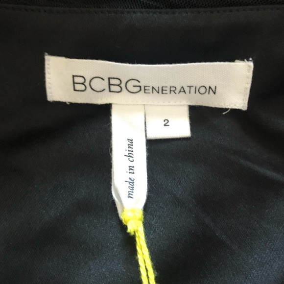 BCBGeneration Mesh Cocktail Dress - Picture 6 of 8